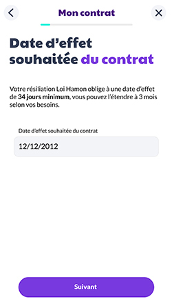 Date résiliation assurance