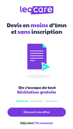 Devis en 1mn, attestation immédiate