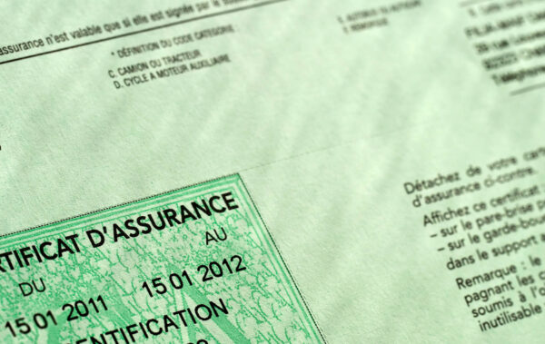 carte verte assurance