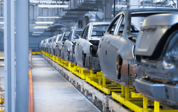 usine de voitures