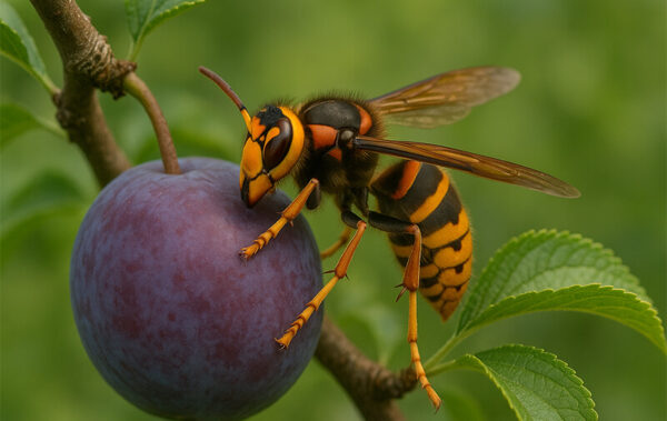 frelon asiatique prune
