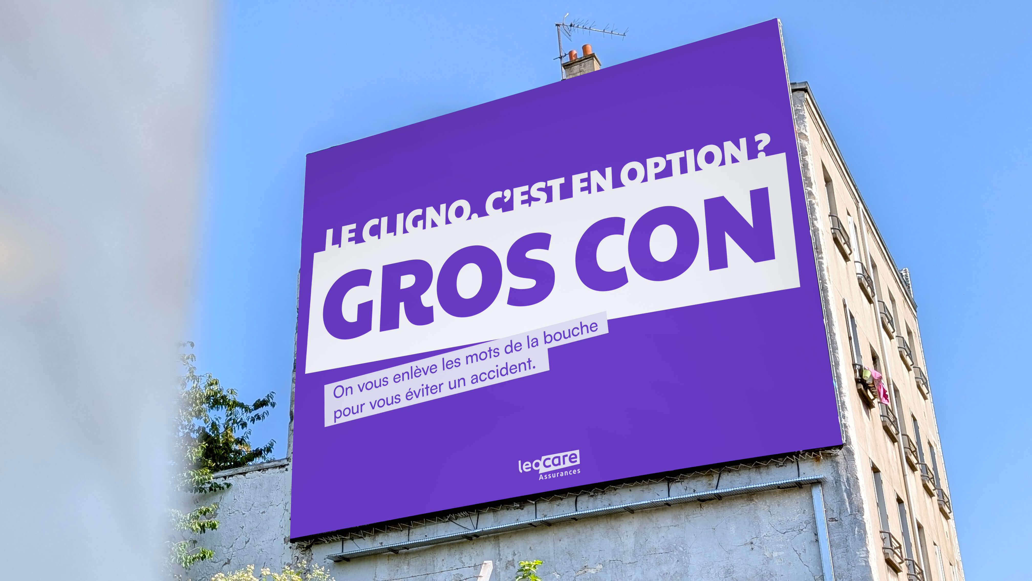 campagne leocare insulte courtoisie volant