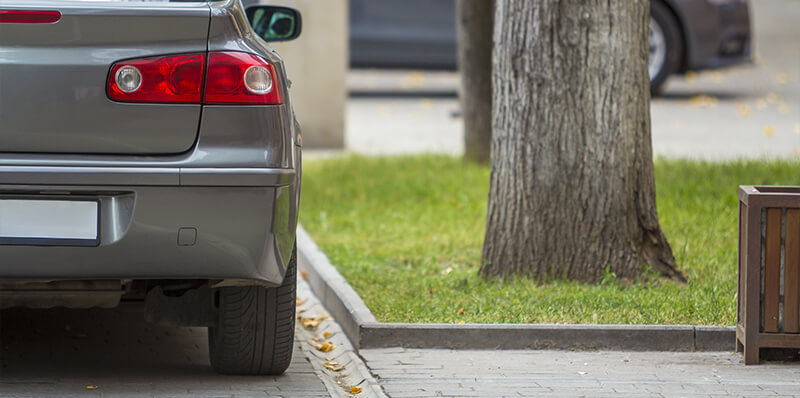 voiture parking garee