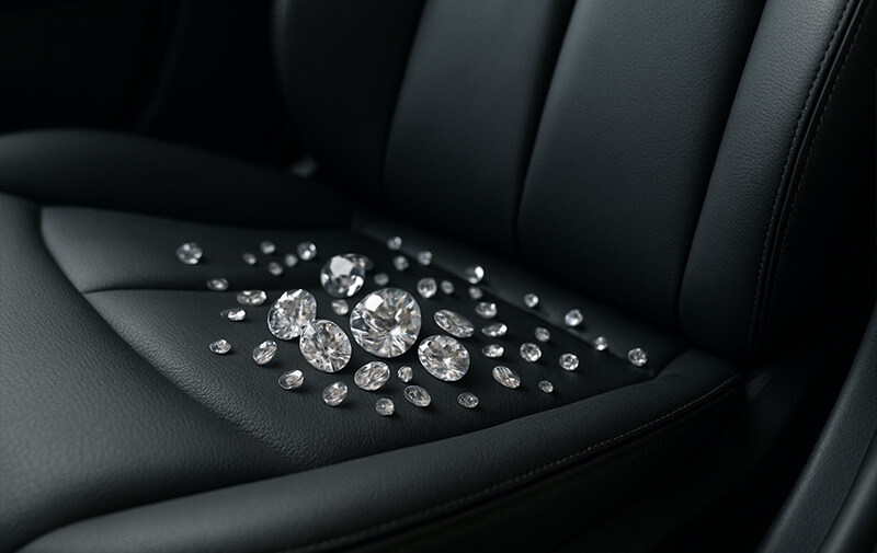 diamants voiture