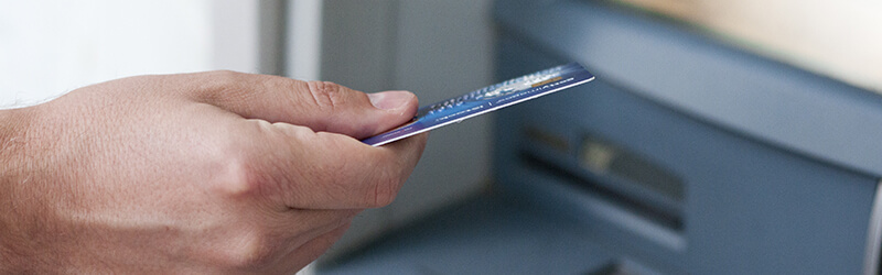carte distributeur bancaire