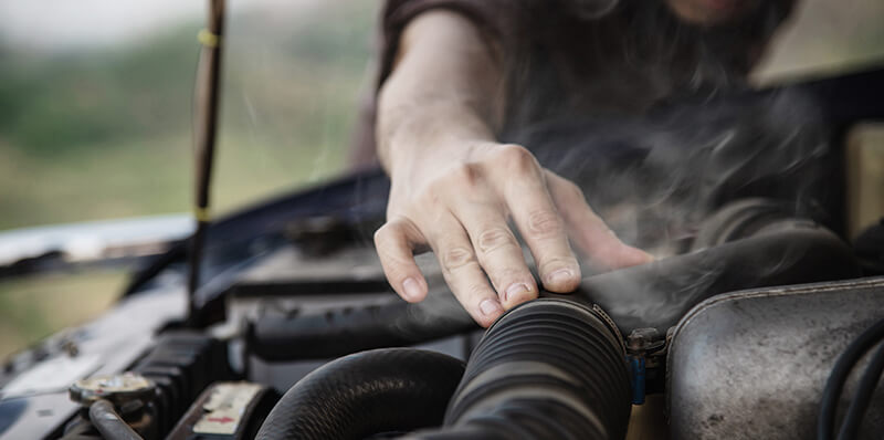 moteur en panne