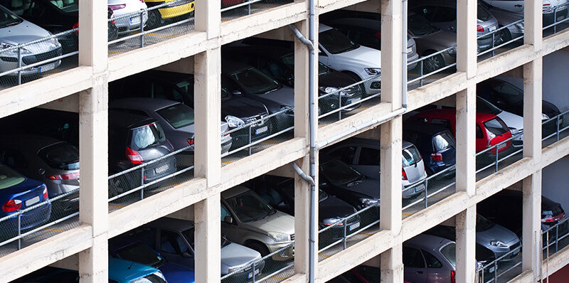 parking voiture reconditionnees