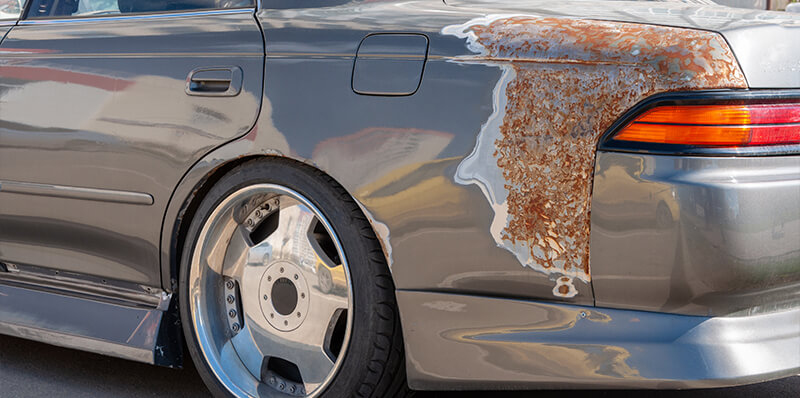 corrosion voiture