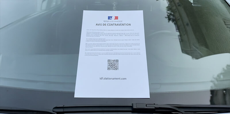 fausse contravention