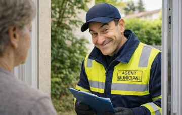 arnaque agent municipal