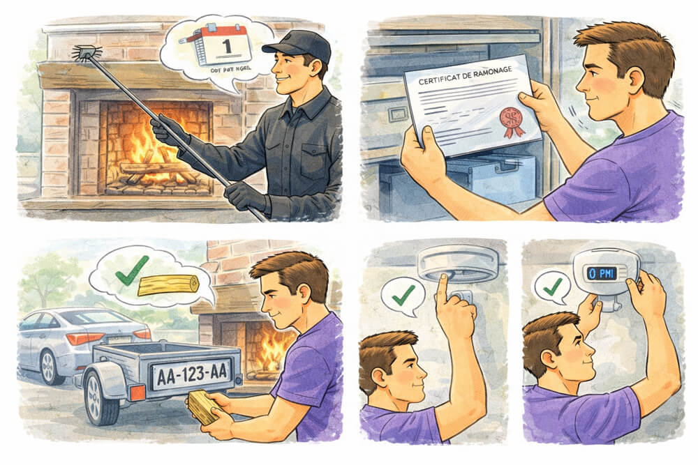bonnes pratiques ramonage cheminee