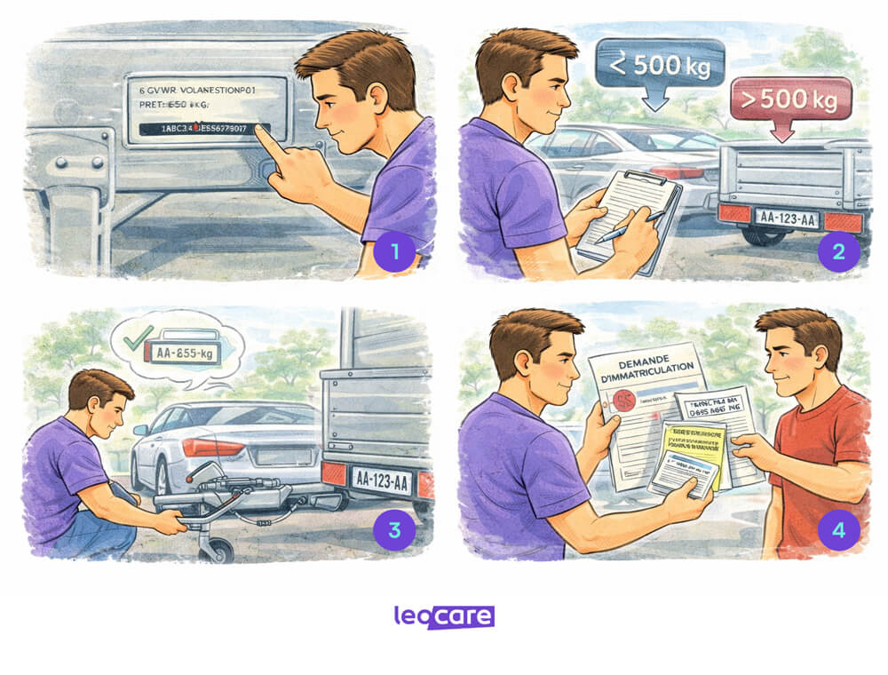 determiner carte grise remorque