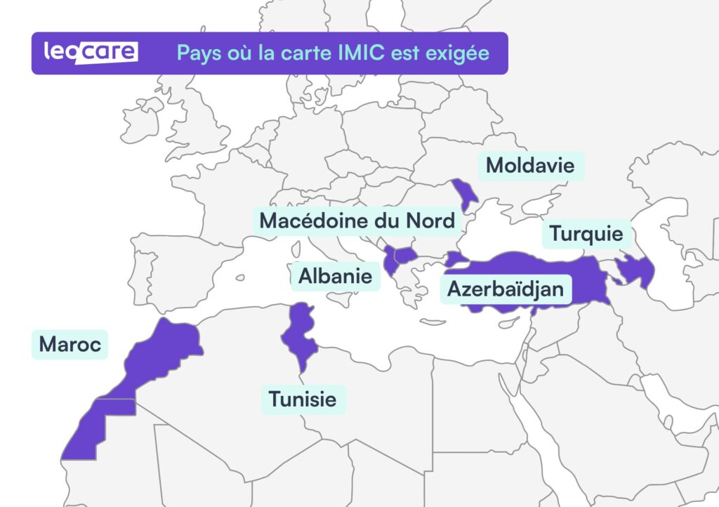 pays carte IMIC