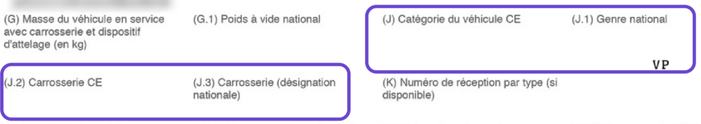 rubrique j carte grise provisoire carrosserie