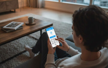 smartphone banque