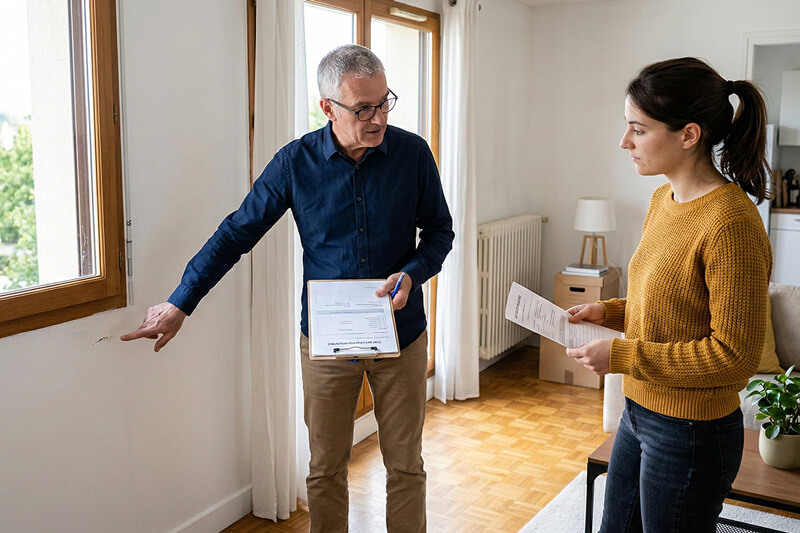 etat des lieux entree