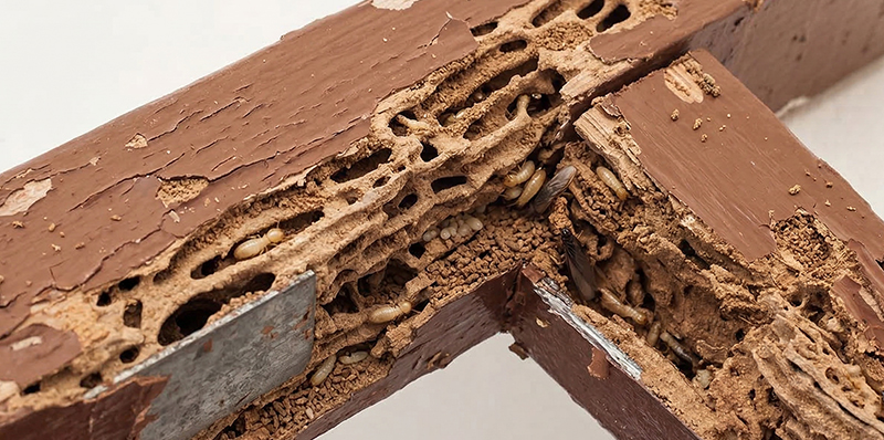 signe infestation termite