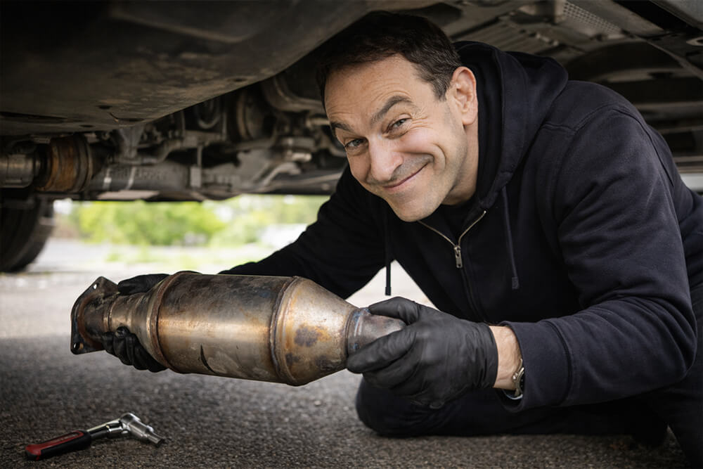 vol catalyseur voiture