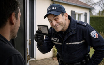 faux agent police