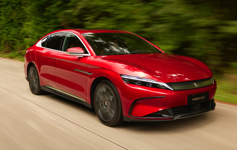 Assurance auto BYD Han : formules et tarifs